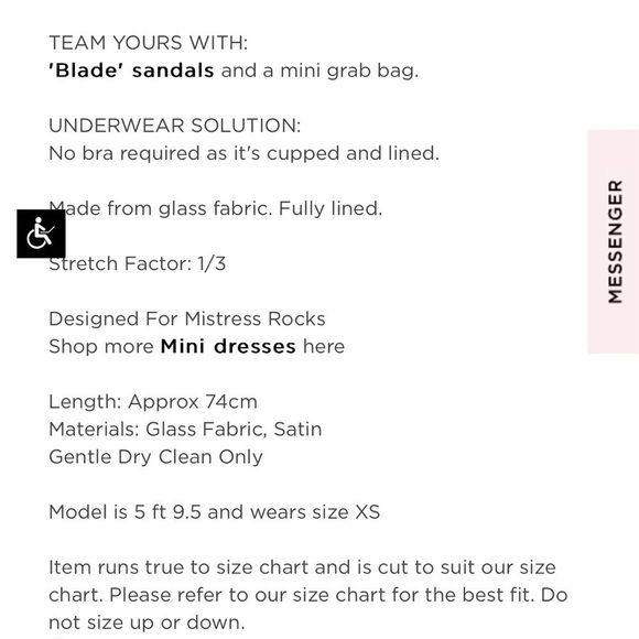 House of CB Mistress Rocks Blush Glass Corset Mini Dress - Picture 15 of 15